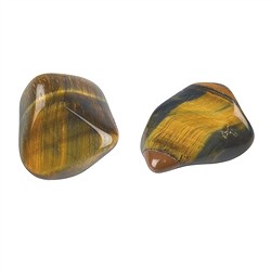 011530301 Pietre burattate Occhio di tigre (Oro), 2,5 - 3,0 cm (L) | Marco Schreier