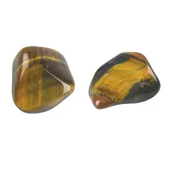 011530301 Tumbled Stones Tiger's Eye (gold), 2,5 - 3,0cm (L) | Marco Schreier