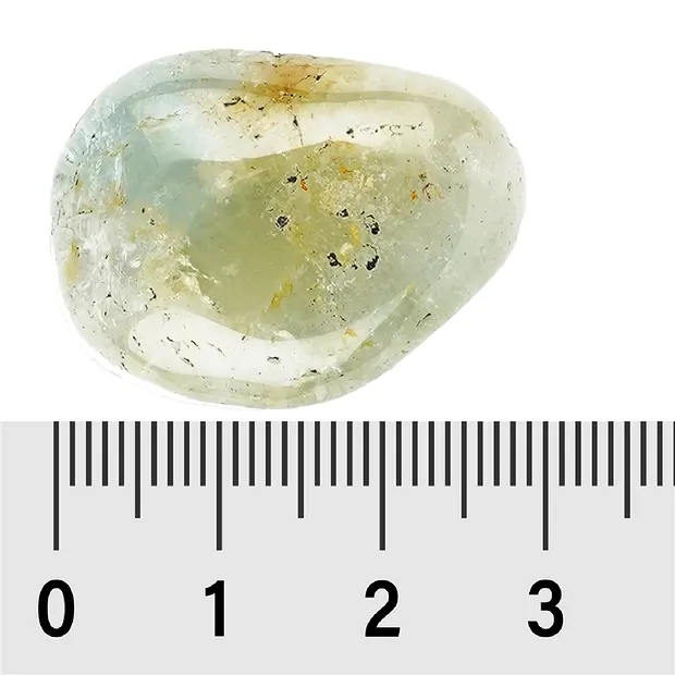 Topaz (blue) tumbled stones, 2.5 - 3.0cm (L) | wholesaler gems & healing stones
