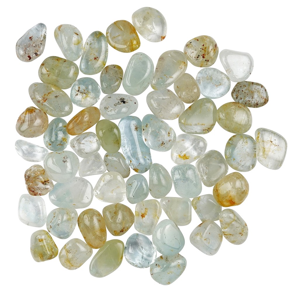 Pietre burattate Topazio (blu), 2,5 - 3,0 cm (L) | Marco Schreier