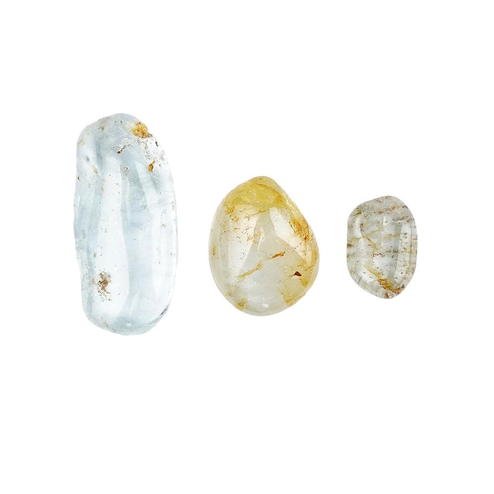 Pierres roulées Topaze (bleue), 2,0 - 2,5cm (M) | Marco Schreier