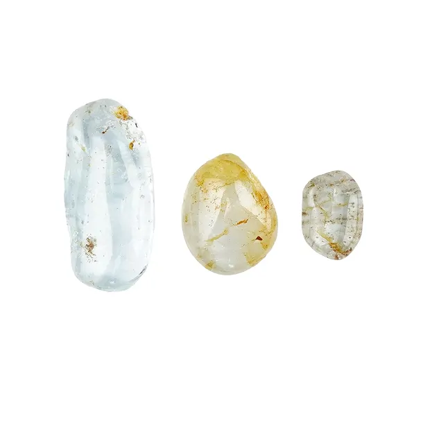 Topaz (blue) tumbled stones, 2.0 - 2.5 cm (M) | wholesaler gems & healing stones