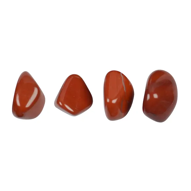 Trommelsteine Jaspis (rot), 1,5 - 2,0cm (S) | Edelsteine, Heilsteine & Schmuck