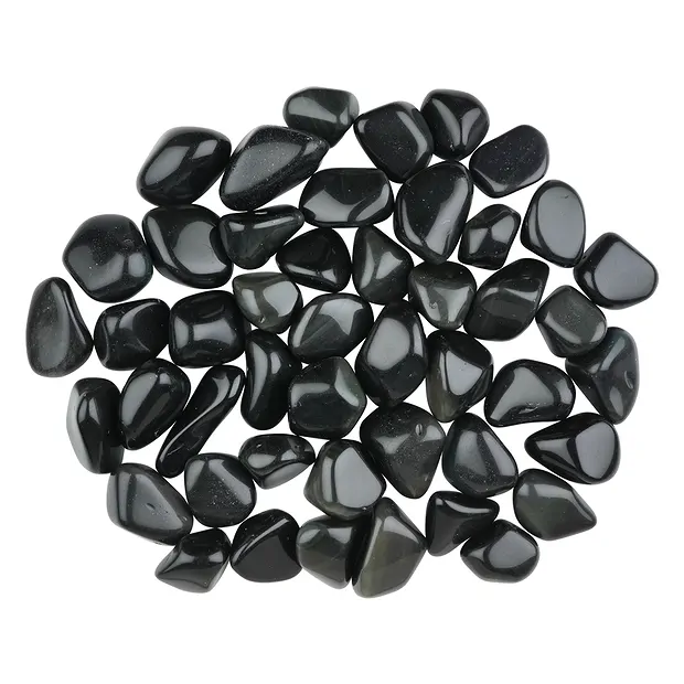 Piedras rodadas Obsidiana (arco iris), 2,4 - 3,6cm (L) | Marco Schreier