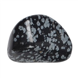 011710201 Tumbled Stones Obsidian (Snowflake Obsidian), 3.0 - 5.0cm (XL) | Marco Schreier