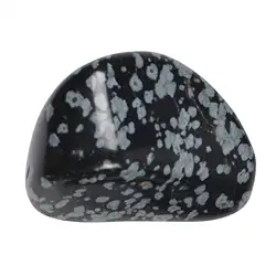 011710201 Tumbled Stones Obsidian (Snowflake Obsidian), 3.0 - 5.0cm (XL) | Marco Schreier