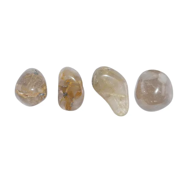 Tumbled Stones Rutilated Quartz extra, 1,0 - 2,5cm (S) | Marco Schreier