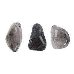 011780401 Trommelsteine Turmalinquarz, 2,0 - 2,5cm (M) | Edelsteine, Heilsteine & Schmuck