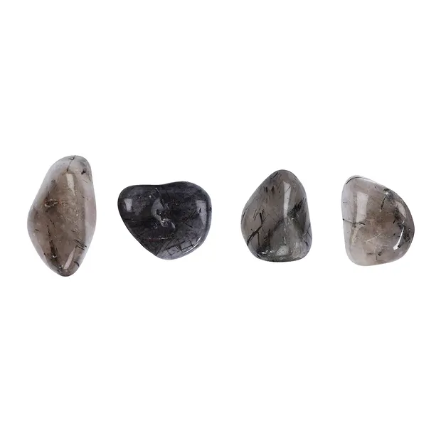 Trommelsteine Turmalinquarz, 1,5 - 2,0cm (S) | Edelsteine, Heilsteine & Schmuck