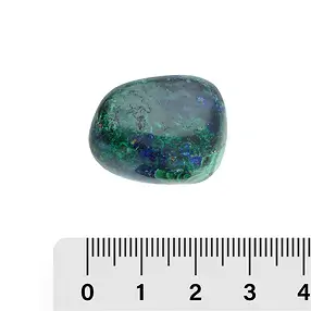 Tumbled Stones Azurite Malachite (stab.), 2,0 - 2,8cm | Marco Schreier