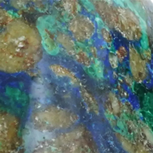 Pietre burattate Azurite-Malachite (stab.), 2,0 - 2,8 cm | Marco Schreier