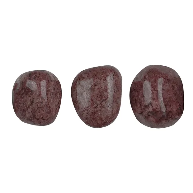 Pietra burattata Thulite, 2,0 - 2,5 cm (M) | grossista gemme e pietre curative