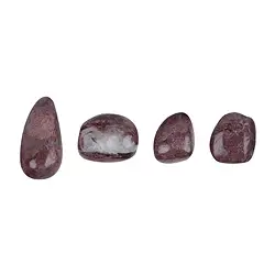 011900501 Pietra burattata Thulite, 1,5 - 2,0 cm (S) | grossista gemme e pietre curative