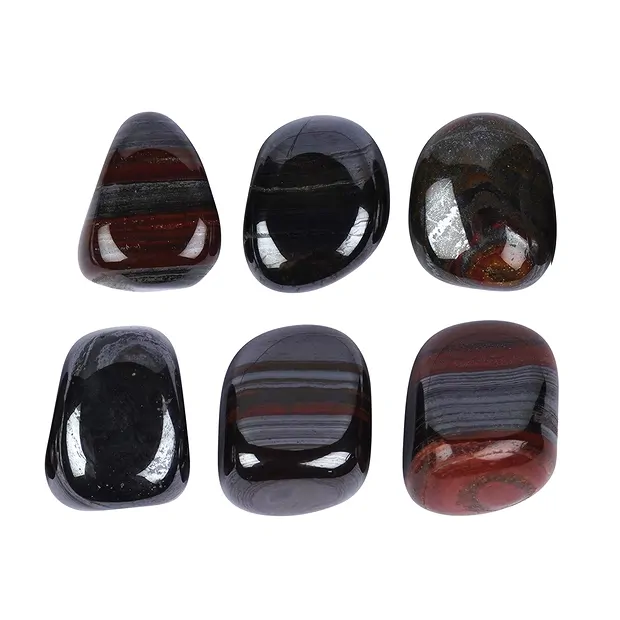 Trommelsteine Tigereisen, 2,8 - 3,2cm (L) | GH Edelsteine, Heilsteine & Schmuck