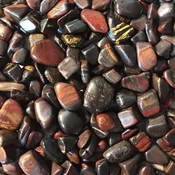 011910601 Trommelsteine Tigereisen, 1,0 - 1,5cm (B1) | GH Edelsteine, Heilsteine & Schmuck