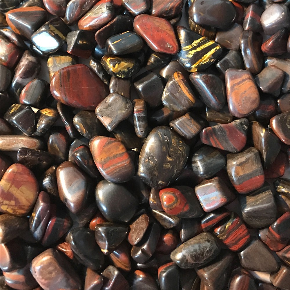 Piedras rodadas Hierro de tigre, 1.0 - 1.5cm (B1) | Marco Schreier