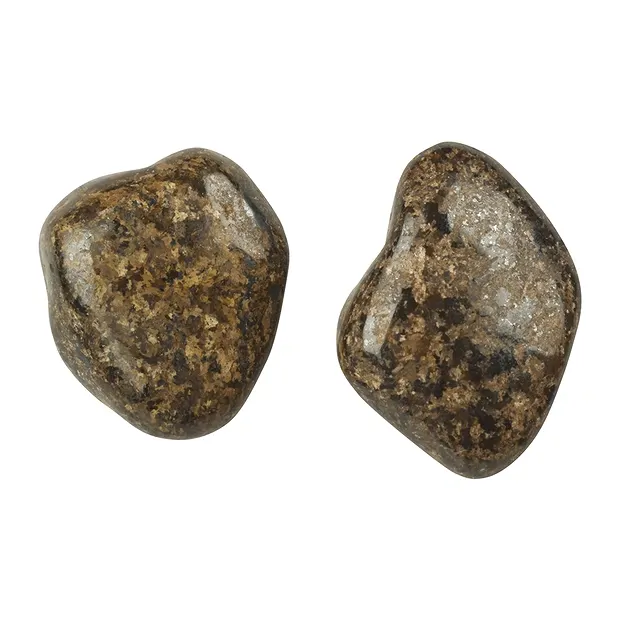 Trommelsteine Bronzit, 2,5 - 4,0cm (L) | Edelsteine, Heilsteine & Schmuck-Handel