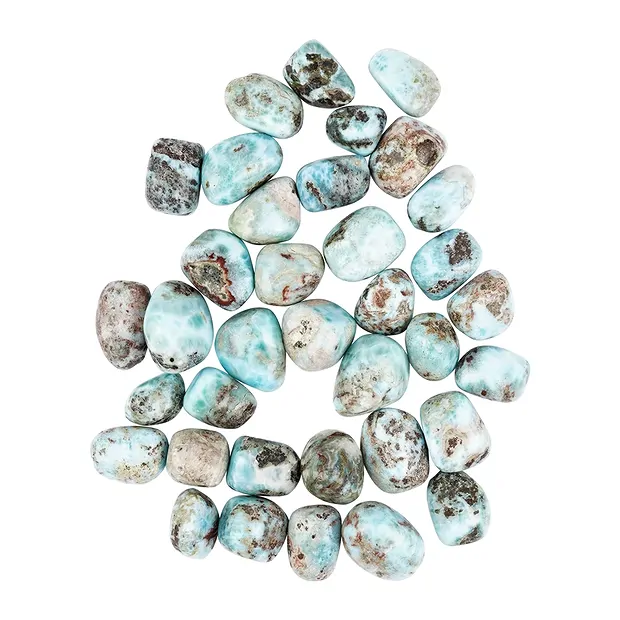 Trommelsteine Larimar B, 2,0 - 3,0cm (L) | GH Edelsteine, Heilsteine & Schmuck