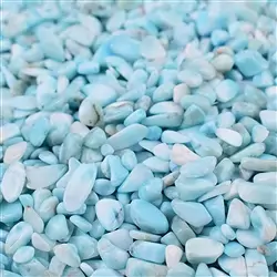 011960901 Trommelsteine Larimar, 0,5 - 1,0cm (C1) | GH Edelsteine, Heilsteine & Schmuck