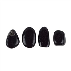 011970501 Pierres roulées Gagate, 1,0 - 1,5cm (S) | Marco Schreier