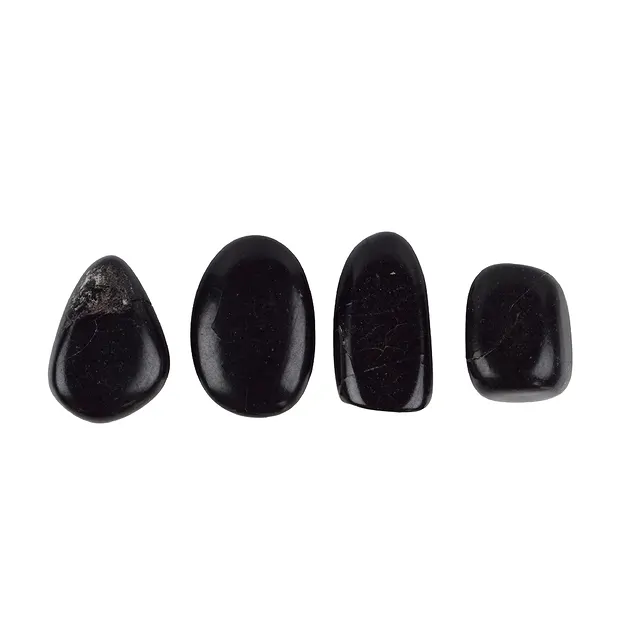 Trommelsteine Gagat, 1,0 - 1,5cm (S) | Schreier Edelsteine, Heilsteine & Schmuck
