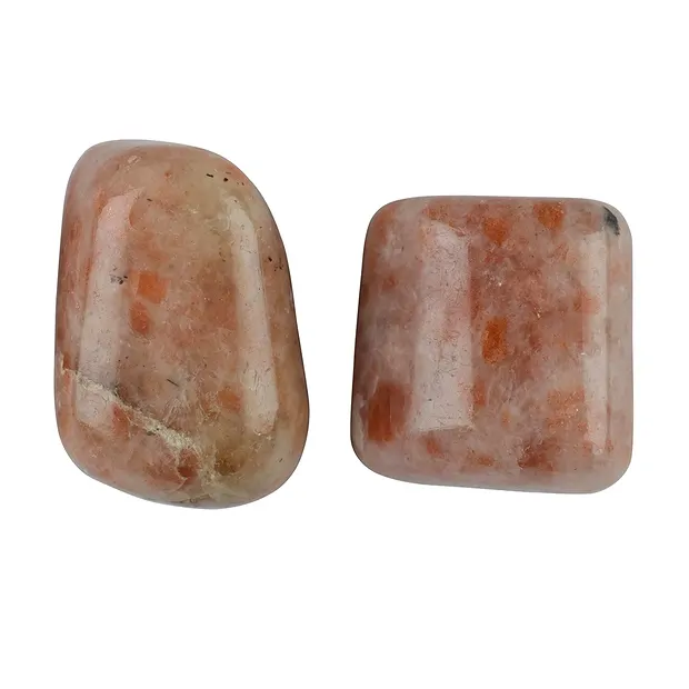 Pietra del sole burattata, 2,5 - 4,0 cm (XL) | grossista gemme e pietre curative