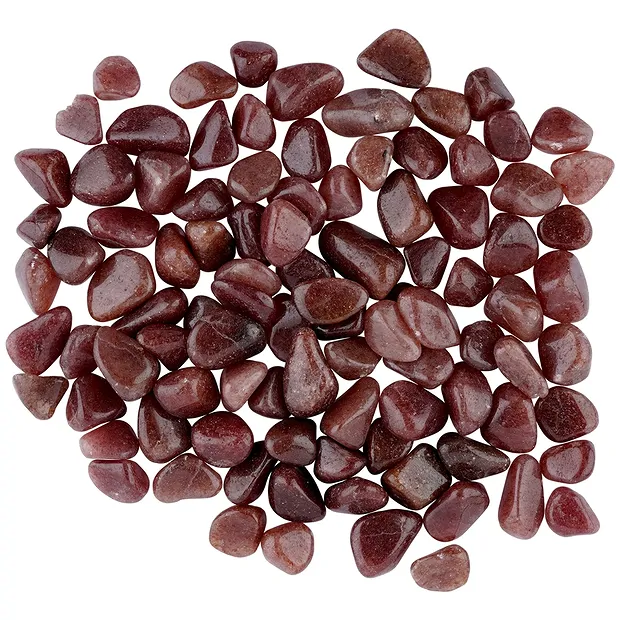 Aventurine (red) tumbled stones, 1.5 - 3.0cm (M) | Marco Schreier