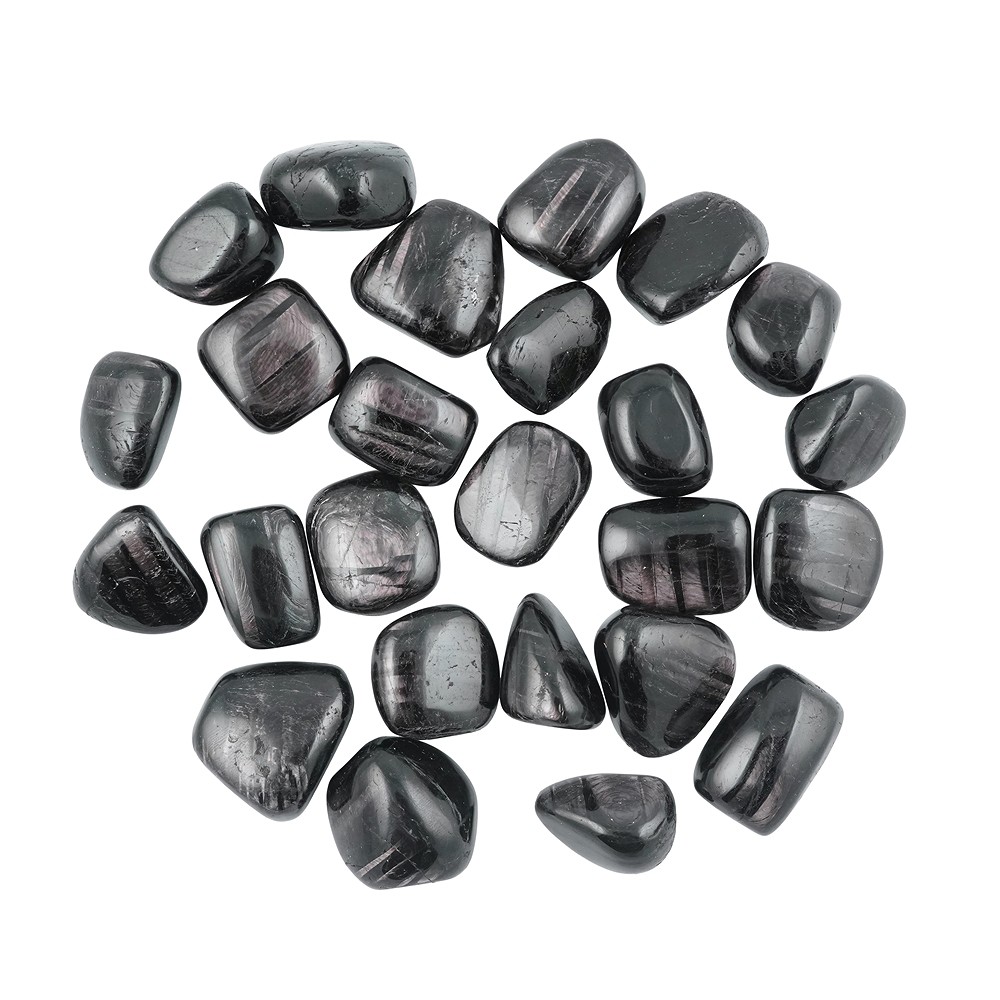 Tumbled Stones Hypersthene extra (Canada), 2.5 - 3.0cm (L) | Marco Schreier