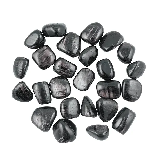 Piedras rodadas Hipersteno extra (Canadá), 2,5 - 3,0cm (L) | Marco Schreier