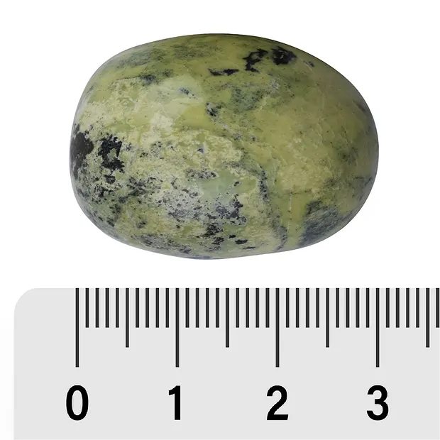 Pietre burattate di Serpentino (Chitta), 2,5 - 3,2 cm (L) | Marco Schreier