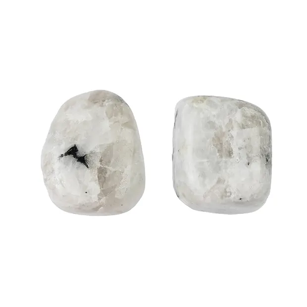 Trommelstein Labradorit (weiß), 2,3 - 3,3cm (L) | Marco Schreier