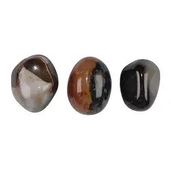 012710401 Trommelsteine Sardonyx, 1,9 - 2,3cm (M) | GH Edelsteine, Heilsteine & Schmuck
