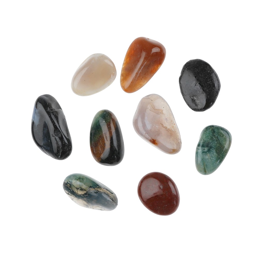 Trommelsteine Sardonyx, 1,0 - 2,0cm (B1) | GH Edelsteine, Heilsteine & Schmuck