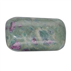 012720201 Pierres roulées Fuchsite avec Rubis (stab.), 2,5 - 3,5cm (XL) | Marco Schreier