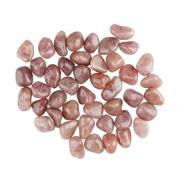 Trommelsteine Eisenkiesel (rot), 2,2- 3,0cm (M/L) | Marco Schreier