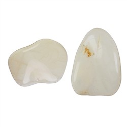 012850301 Pierres roulées Opale (blanche), 2,5 - 4,0cm (L) | Marco Schreier