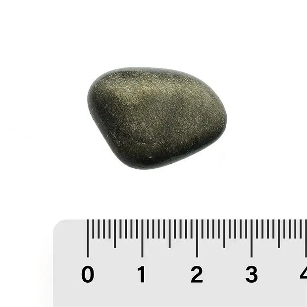 Tumbled Stone Obsidian (Golden Sheen), 2.8–4.0 cm (XL) | Marco Schreier