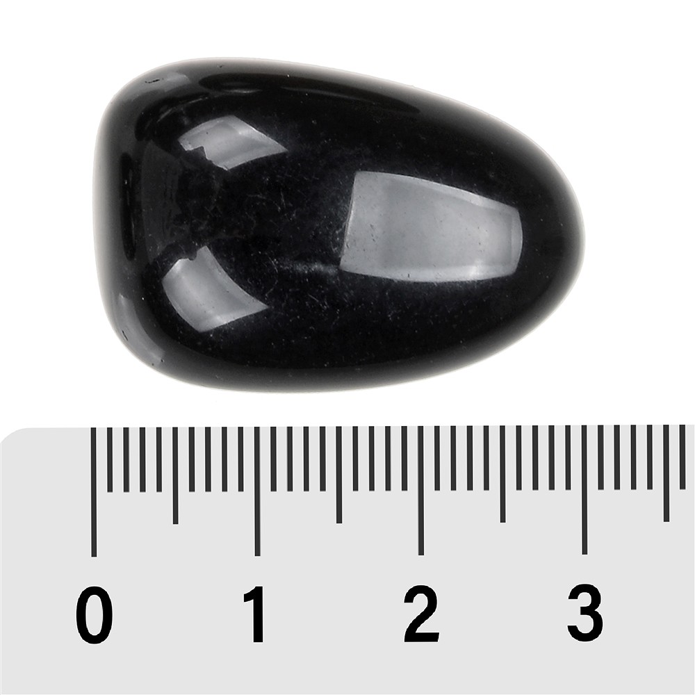 Piedra rodada Obsidiana (negra), 2.8 - 3.2cm (XL) | Marco Schreier