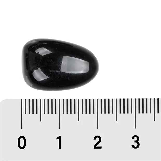 Trommelsteine Obsidian (schwarz), 1,8 - 2,2cm (M) | Marco Schreier