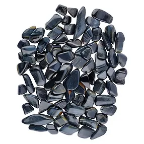 Pietre burattate Occhio di tigre blu ("Occhio di falco"), 2,0 - 2,5 cm (M) | Marco Schreier