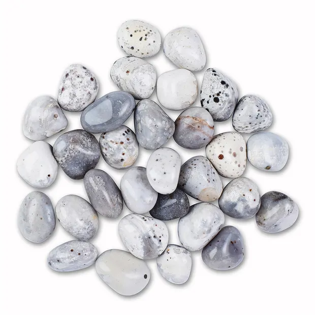 Tumbled stones chalcedony (manganese), 2.5 - 3.0cm (L)  | Marco Schreier