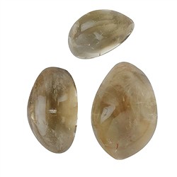 013150001 Piedras rodadas de citrino (natural) A, 1,8 - 3,6 cm (tamaños variados) | Marco Schreier