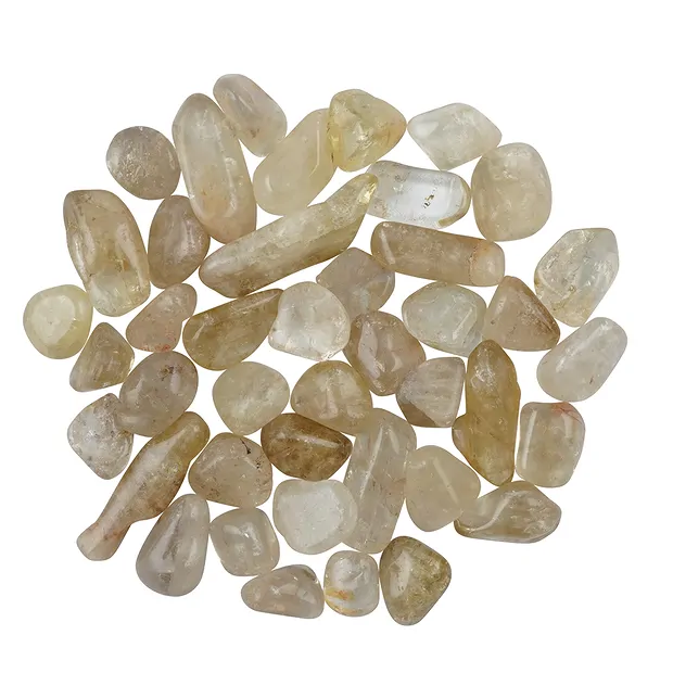 Pierres roulées de citrine (naturelles) B, 2,5 à 3,8 cm (L) | Marco Schreier