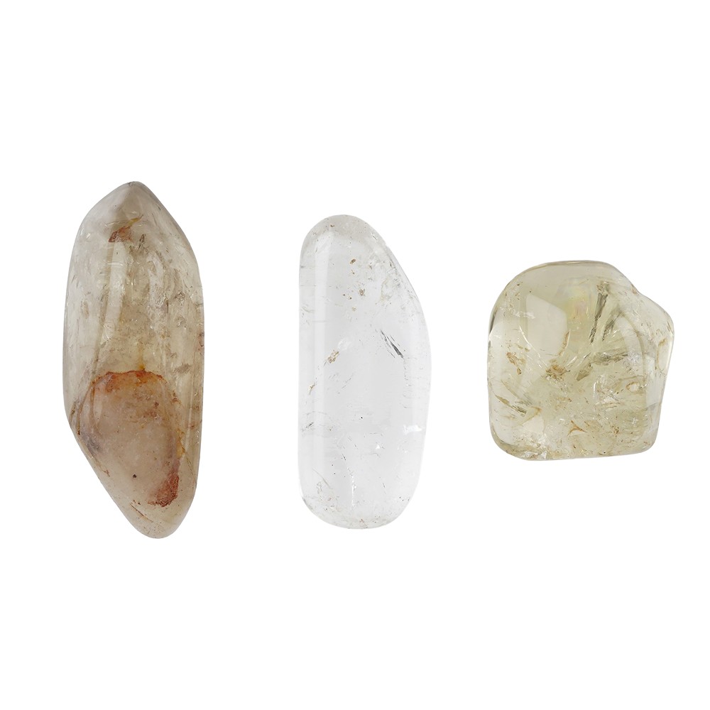 Pierres roulées de citrine (naturelles) B, 2,5 à 3,8 cm (L) | Marco Schreier
