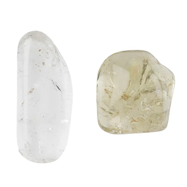 Pierres roulées de citrine (naturelles) B, 2,5 à 3,8 cm (L) | Marco Schreier