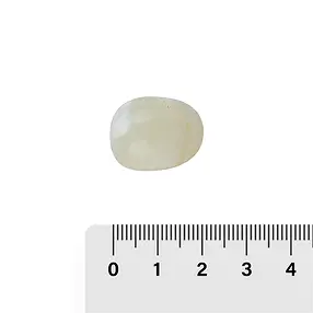 Pierres roulées Agate (blanche), 2,5 - 3,0cm (L) | Marco Schreier