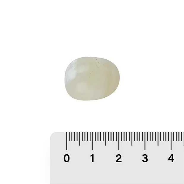Pietra burattata Agata (bianca), 2,5 - 3,0 cm (L) | Marco Schreier