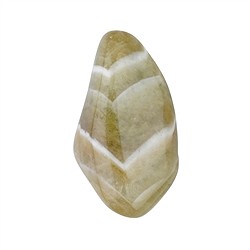 013350201 Tumbled Stone Prasiolite green (heated), 4,0 - 5,0cm (XL) | Marco Schreier