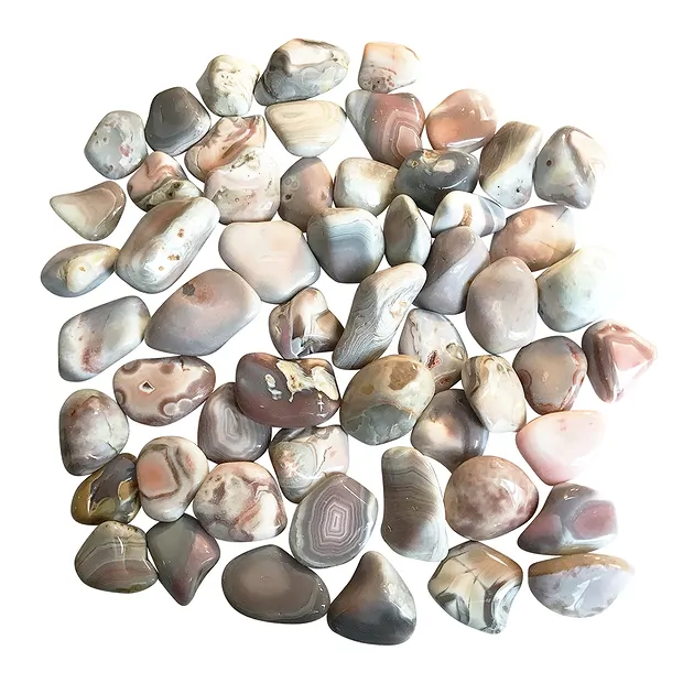 Trommelsteine Achat (Botswana rosa), 2,0 - 3,0cm (L) | Marco Schreier