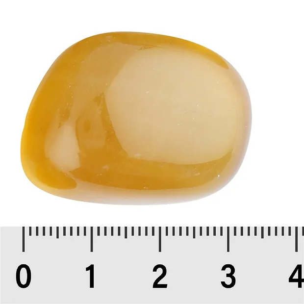 Trommelsteine Fluorit (gelb), 3,2 - 4,0cm (XL) | Marco Schreier